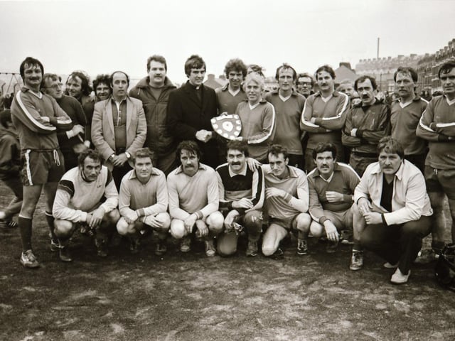 The F.A. finals at Bull Park back in August 1984.