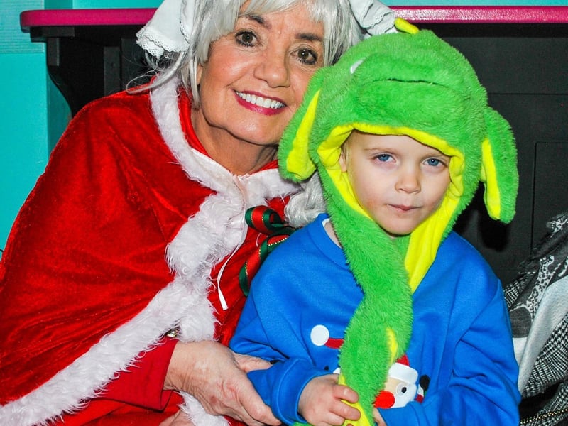 'Twas the week before Christmas' in Studio 2 in Derry with the Grinch, Santa, Mrs Claus, Cindy Lou Who, the elves and a Christmas Fairy.