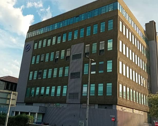 The BT office in Derry