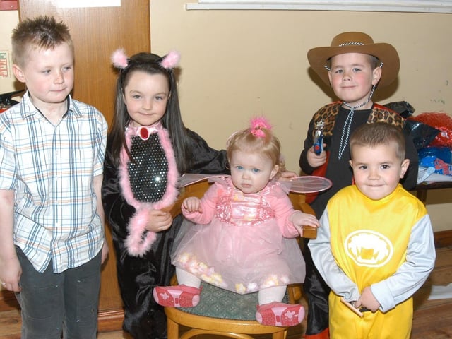 Sean Dunlop's dress up birthday party.