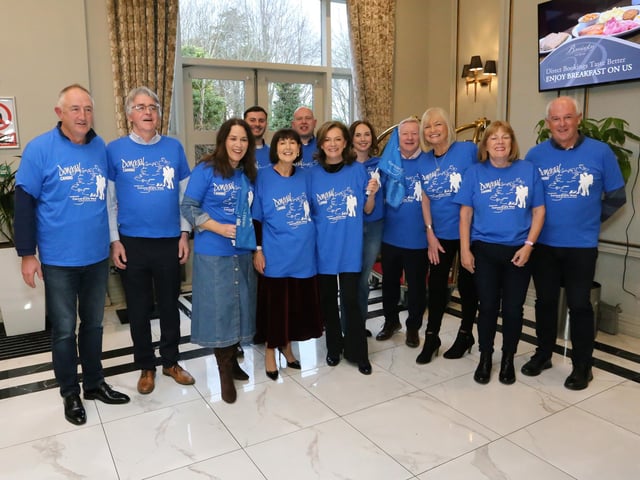 Donegal Camino Crew out in force.