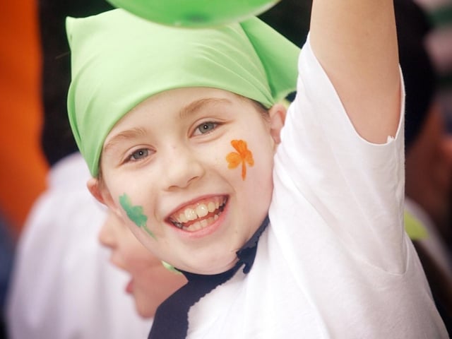 Pictured are people enjoying the St Patrick's Day celebrations in Derry 20 years ago on March 17, 2005.