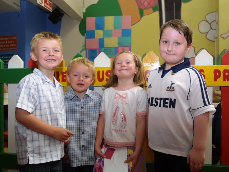 Pictures of Derry people partying in June and July 2003