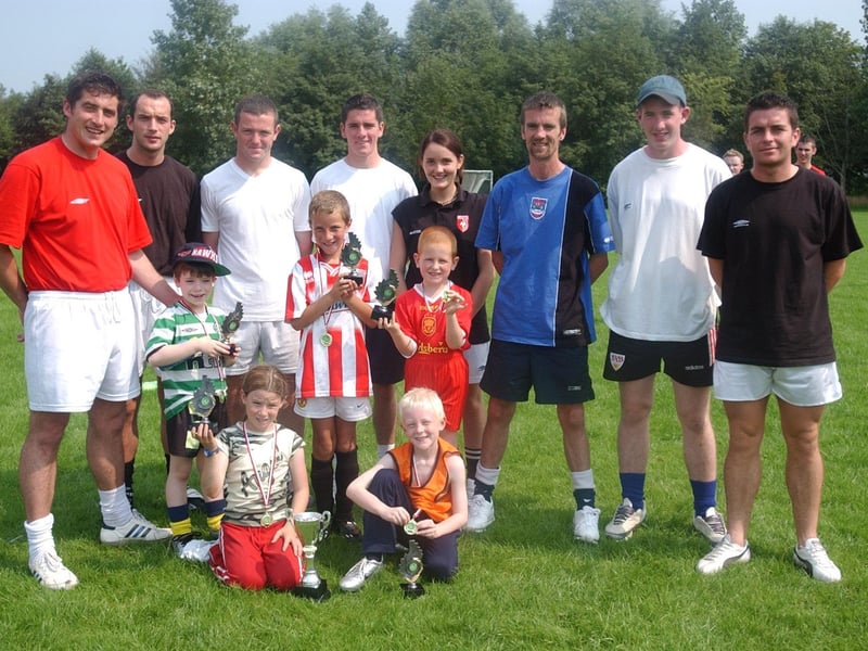 Derry youngsters enjoying summer in August 2003