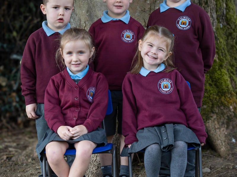 Primary 1 pupils from Culmore Primary School.