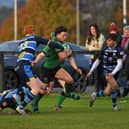 City of Derry's Killene Thornton breaks up field against Dromore at Judges Road on Saturday last. Photo: George Sweeney