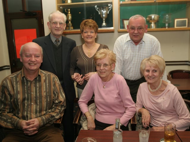 The whole family together for Tony's birthday.