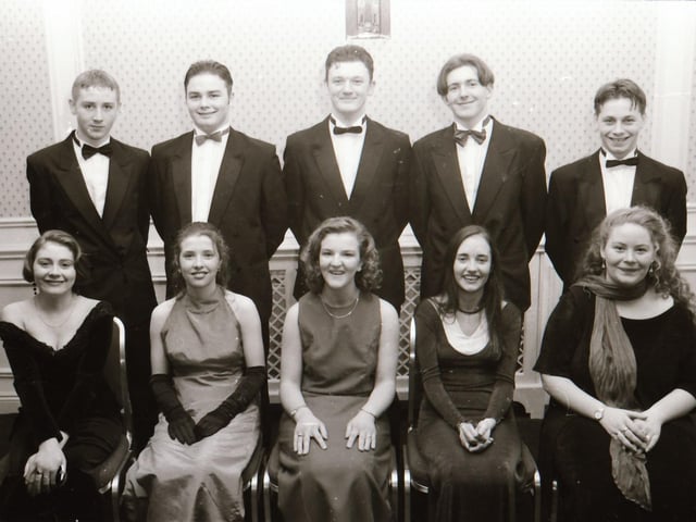 St Brecan's formal from January, 1995.