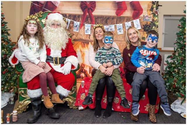 Families having fun at the Altnagelvin Parents Christmas Party. The group was awarded a £9,920 grant from The National Lottery Community Fund to deliver their annual Christmas event for families who spend time in the Children's Ward in Altnagelvin Hospital due to life-long or chronic conditions. (Photo: Altnagelvin Parents)