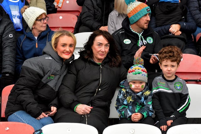 Fans at Celtic Park for the on Sunday afternoon. Photo: George Sweeney