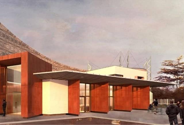 An artist's impression of the new extension at the Gasyard.