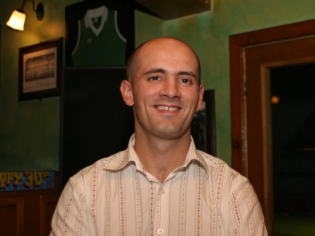 Parties in 2004. Paddy Mitchell