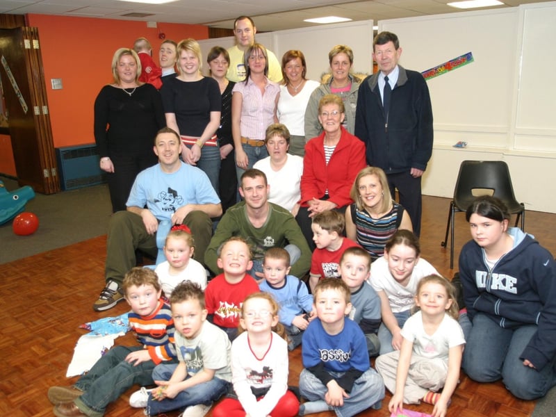 Celebrations back in 2004: Cian Kennedy.