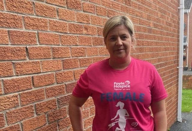 Tilly Walsh is taking part in the Foyle Hospice Walk/Run.
