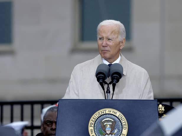 US President Joe Biden. (Photo by Anna Moneymaker/Getty Images)
