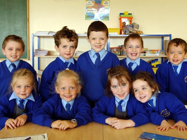 20 YEARS ON: Pictures of Derry children starting primary 1 in September 2003