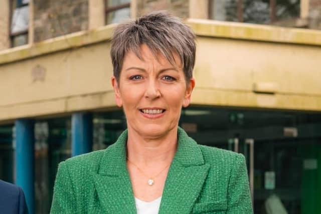 Sinn Fein Councillor Caroline Devine requested a Council reception for Newtownstewart boxer Jude Gallagher, following his qualification for the Paris Olympics (pic; DCSDC)