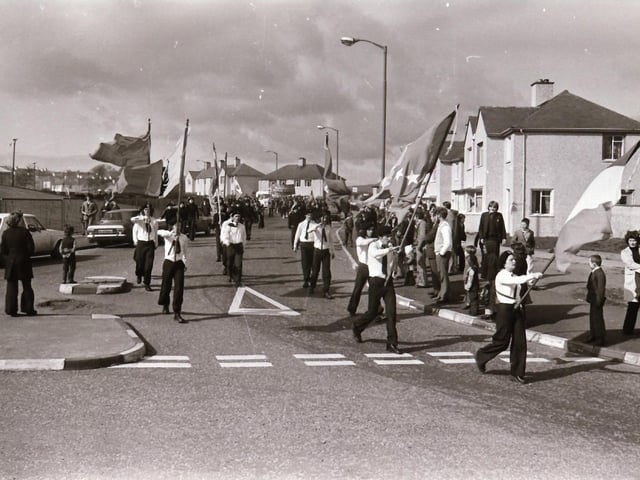 Official Republican Easter Sunday Commemoration march.