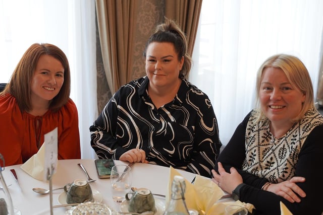 Féile’s ‘Lunch with a Laugh’ at the Bishop’s Gate Hotel was a huge success with Belfast comic Paddy ‘The Dagger’ McDonnell, leaving everyone in stitches.