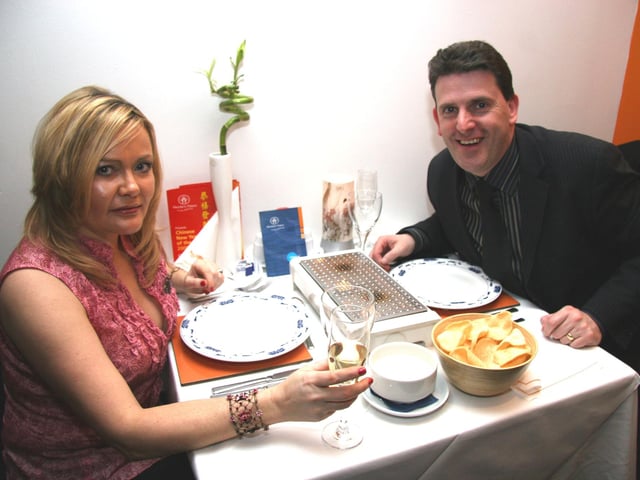 Pamela and Martin Mullan celebrate Chinese new year at the Mandarin Palace 0023JML