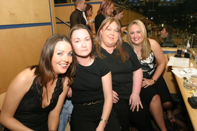 A night out at the Lifford Races in October 2003