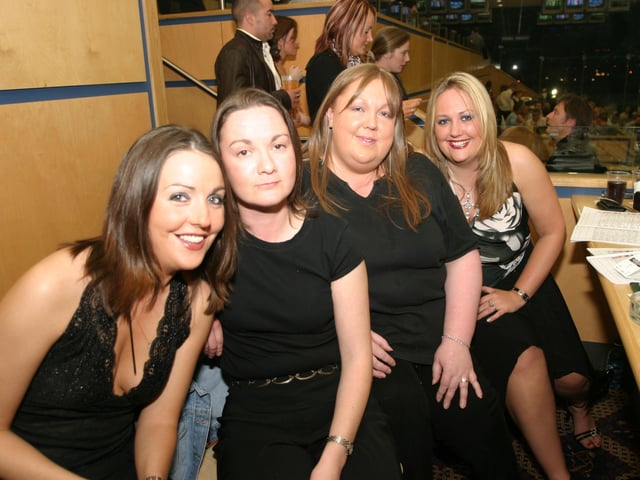 A night out at the Lifford Races in October 2003