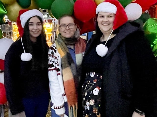 Visitors from the Western Trust's Children’s Disability Service enjoying an amazing Santa experience evening at Destined.