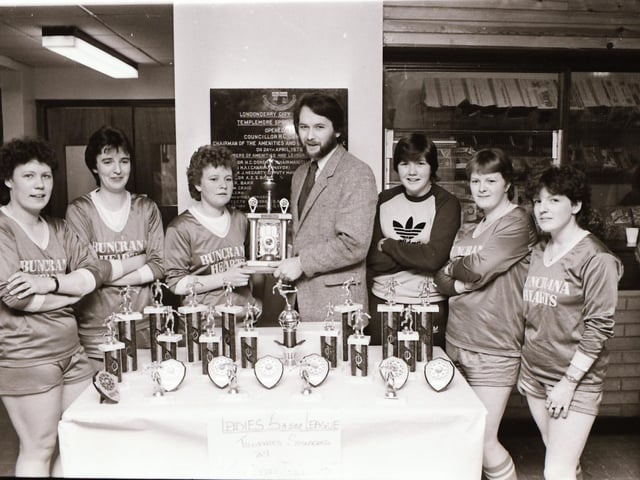 Journal Ladies 5 a side presentation at Templemore Sports Complex by Pat McArt.