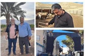 Photos from Dr. Oliver “Ollie” Moore, who was part of an international delegation of La Via Campesina to visit the Occupied Palestinian territories in December 2024.