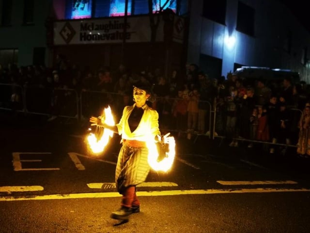 The stunning Carndonagh Halloween parade on Sunday night was a huge success.