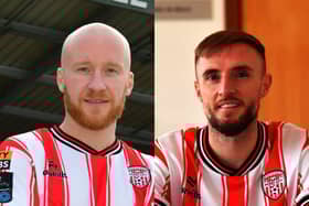 MY COUSIN 'WINNY' . . . Liam Boyce and his second cousin Carl Winchester