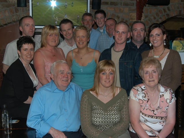 Lisa McGuinness heading out for a few drinks with family and friends.