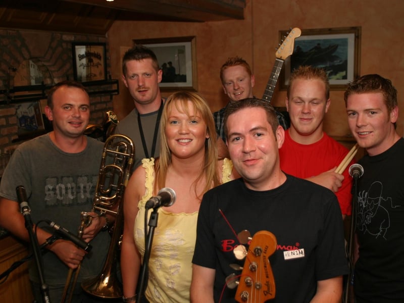Pictured are patrons and staff at the Don Bar in Derry back in 2004.