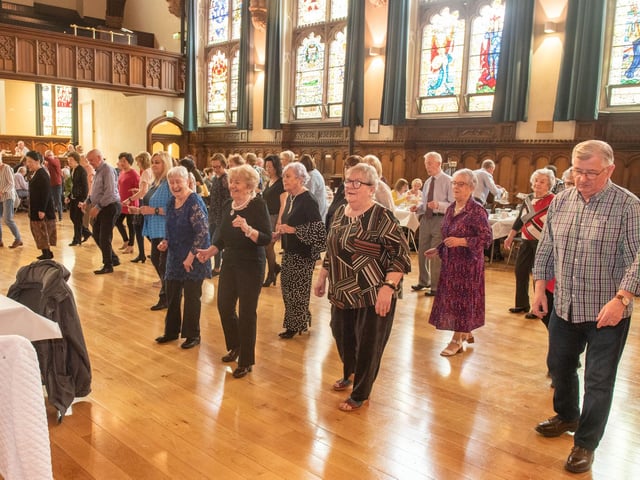 Lots of dancing at the Mayor's Tea Dance