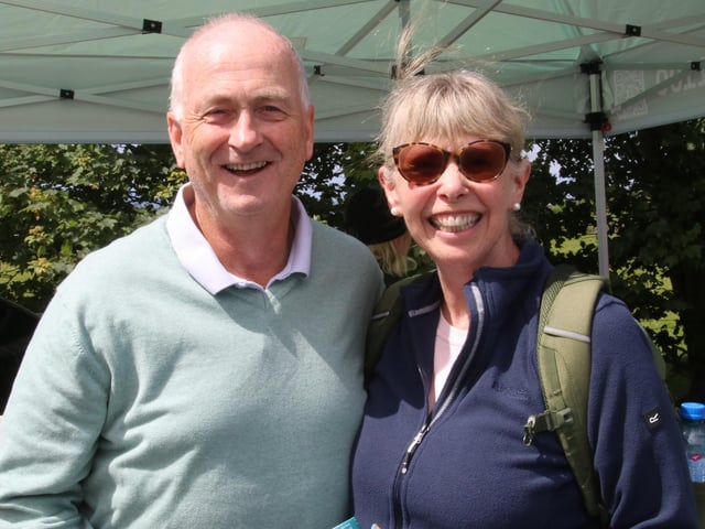 Terry and Grainne Quinn pictured at The 19th Annual Scalp Mountain Climb to the Cross in aid of Concern Worldwide. (Photo - Deirdre Heaney, nwpresspics) : .