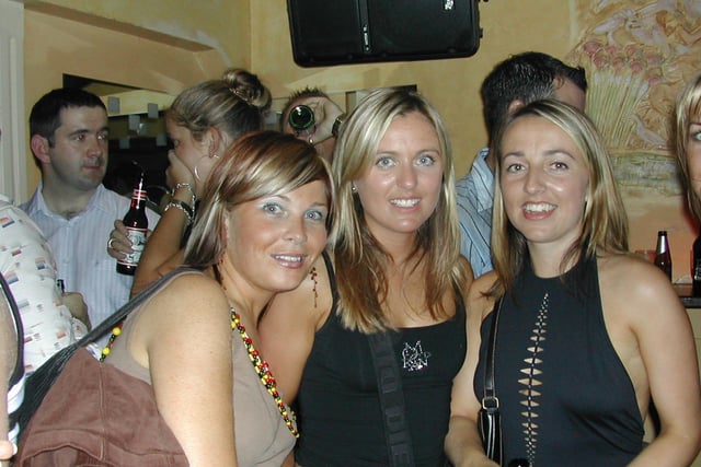 A night out in Earth Nightclub in September 2003