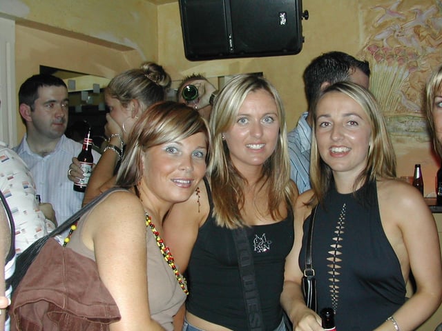 A night out in Earth Nightclub in September 2003