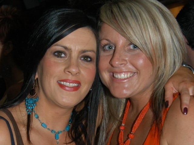 Haley out for a party with friends.