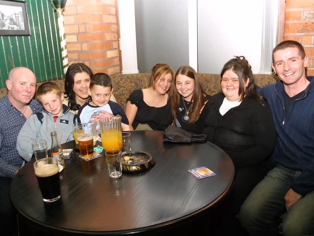 Paul Logan, Sean Logan, Saralee McCloskey, Adam Dahou, Nicole Brown, Michaela Fox, Roisin McCloskey and John Doherty.