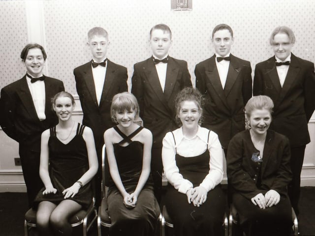 St Brecan's formal from January, 1995.