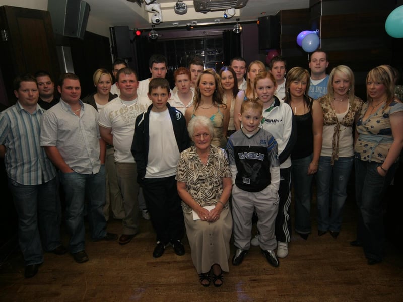 Kathleen Doherty's 80th birthday.