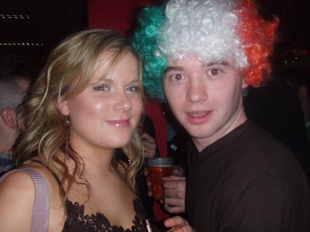 OLYMPUS DIGITAL CAMERA : Pictured are people enjoying the St Patrick's Day celebrations in Derry 20 years ago on March 17, 2005.