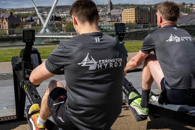 The Ebrington Square Hyrox will take place on August 2nd and 3rd. Photographs by Steve Owens.