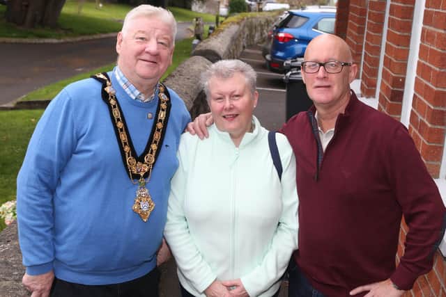 Wilford and Louise Moore pictured at the Mayor of Causeway Coast and Glens Borough Council RNLI Charity Big Breakfast held in Limavady PIC KEVIN MCAULEY/MCAULEY MULTIMEDIA.