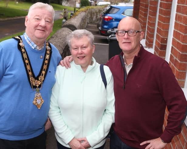 Wilford and Louise Moore pictured at the Mayor of Causeway Coast and Glens Borough Council RNLI Charity Big Breakfast held in Limavady PIC KEVIN MCAULEY/MCAULEY MULTIMEDIA.