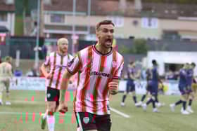 Michael Duffy continued his rich vein of form with a sixth goal of the season against Shelbourne on Friday night.