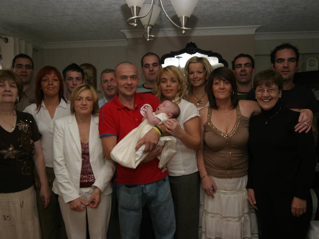 Parties and celebrations in Derry in October 2005.
