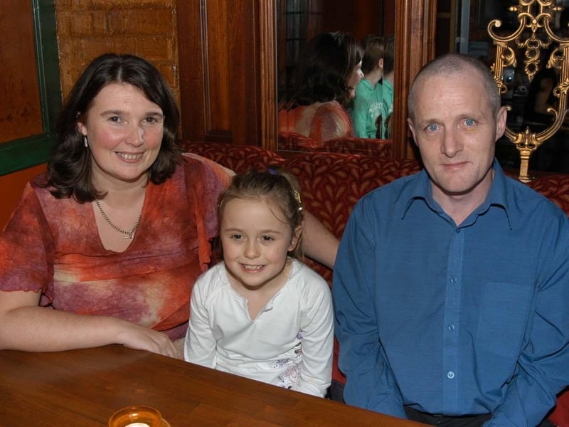 Laura spending time with her family.