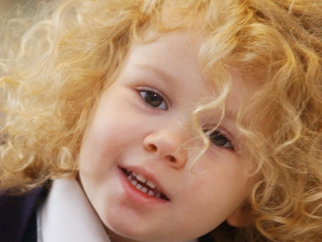 Grace Cooper. (3009PG38):20 years on: Young people across Derry and Donegal starting school in September 2003