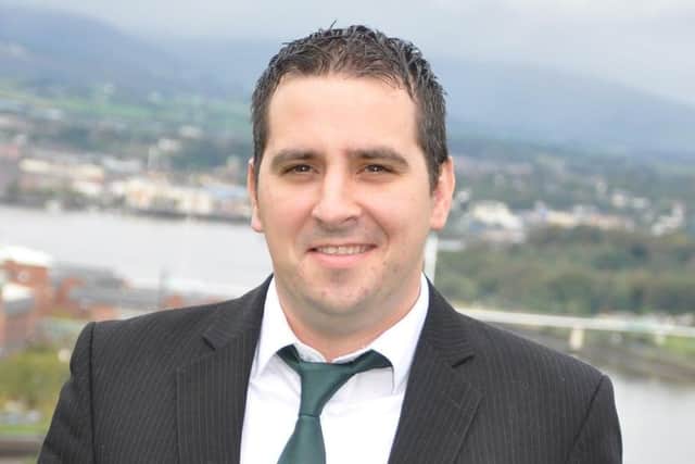 Sinn Féin Councillor Christopher Jackson.